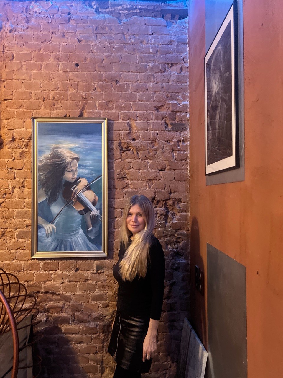 Exposition de mes arts à Moscou en collaboration avec le concert des enfants novembre 2025