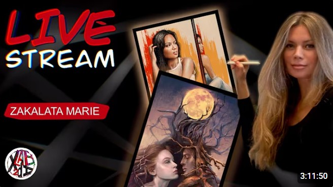 Mon entretien est au format live drawing 2025 Xlab