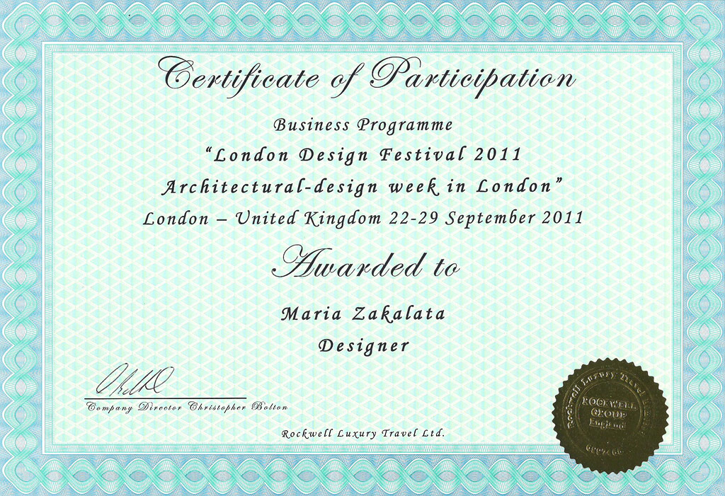 « London Design Festival 2011 Semaine du design architectural à Londres » Londres, Royaume-Uni, 22-29 septembre 2011